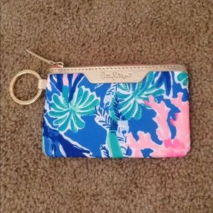 Lilly Pulitzer ID Keychain Wallet